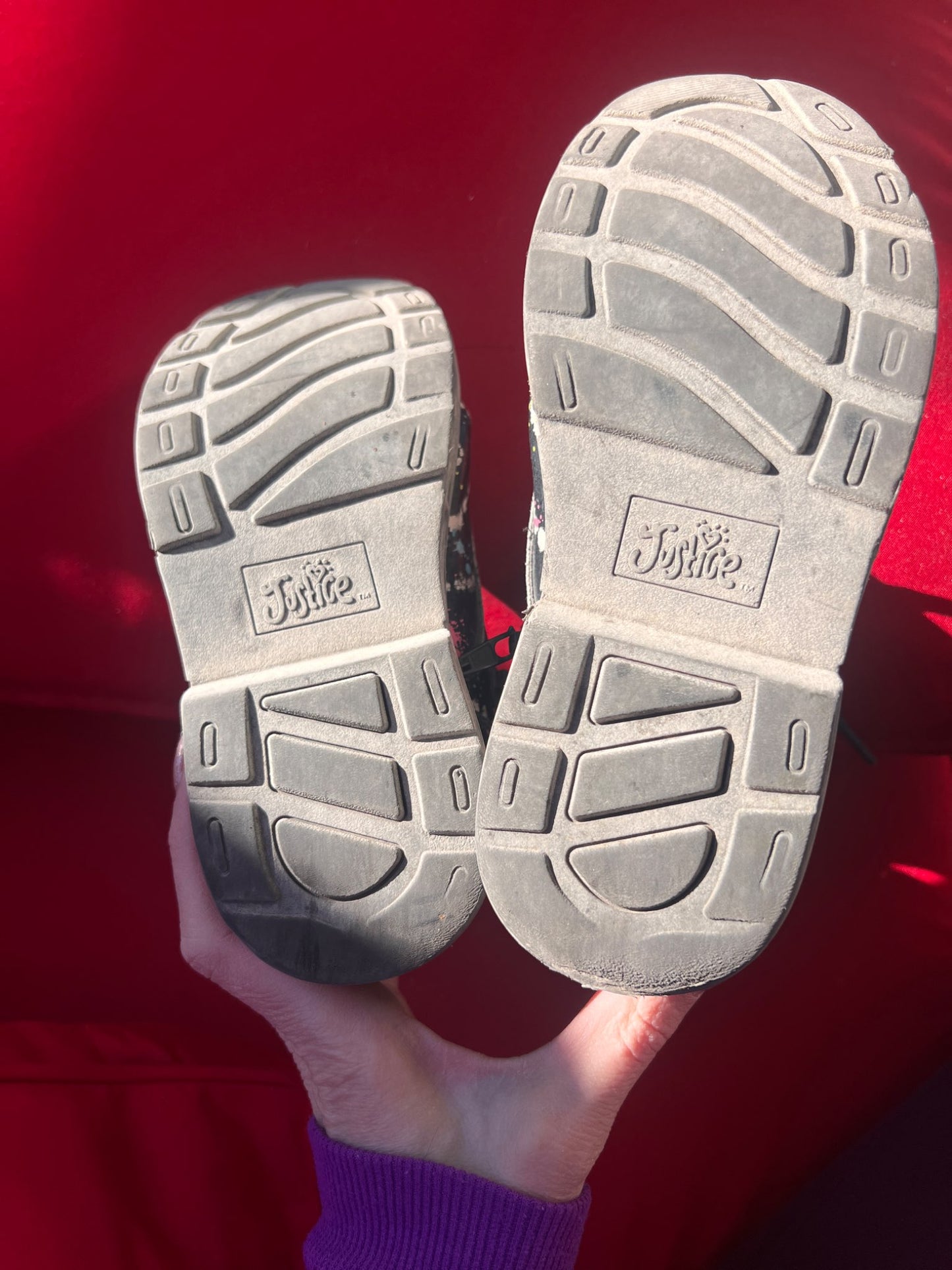 Girl’s Justice Sneakers, Shoes 13 (Kids:4-8yr)