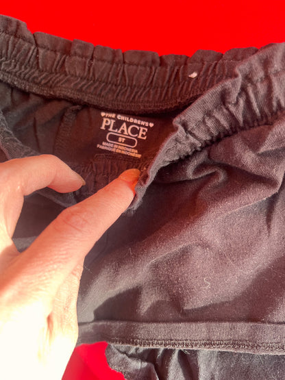 Girl’s Black Mixed Bundle Shorts, Kids 5/5T
