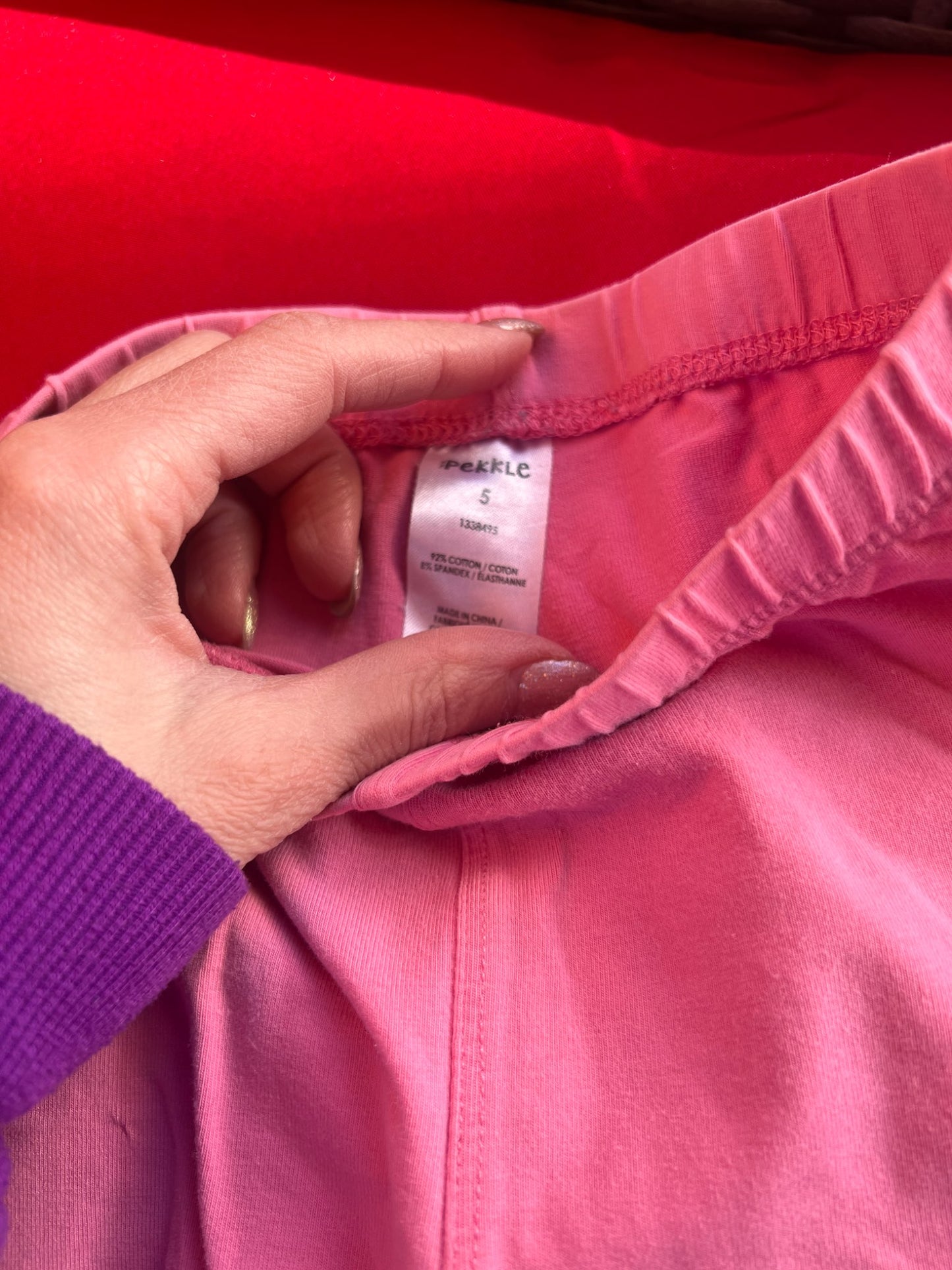 Girl’s Mixed Bundle Pink/Grey Shorts, Kids 5/5T