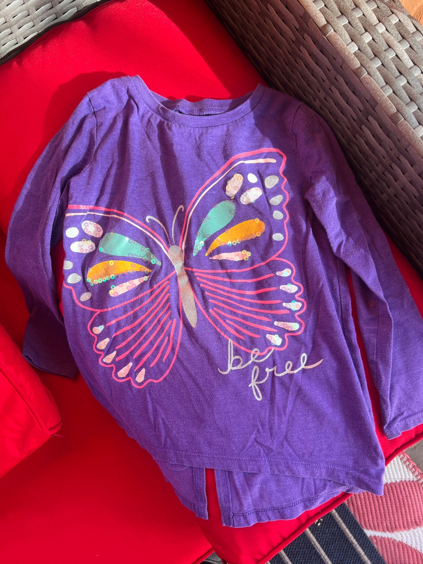 Girl’s Mixed Bundle Bunny/Butterfly Long Sleeves, Kids 4/4T