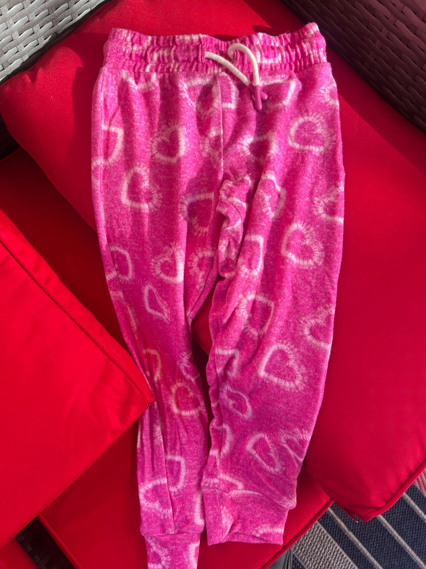 Girl’s Heart Pajama Pants, Kids 4/4T