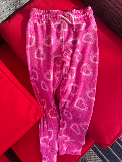 Girl’s Heart Pajama Pants, Kids 4/4T