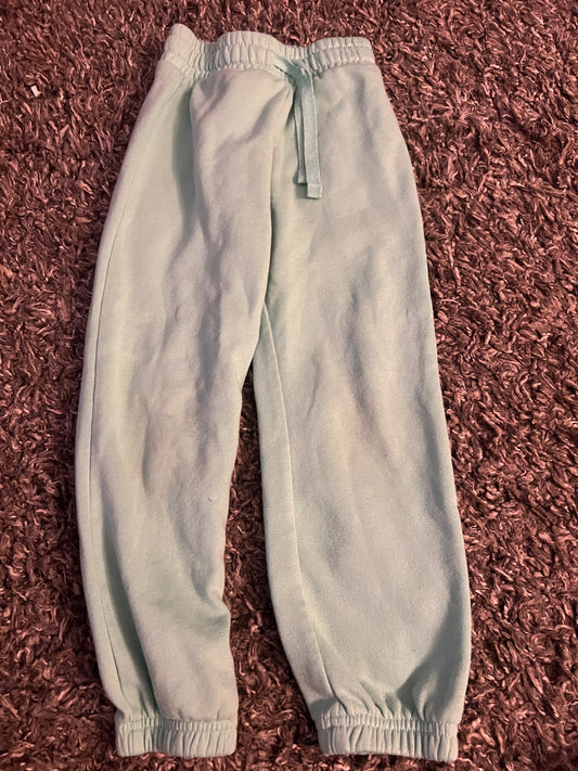 Girl’s Green Sweatpants, Kids 6/6X