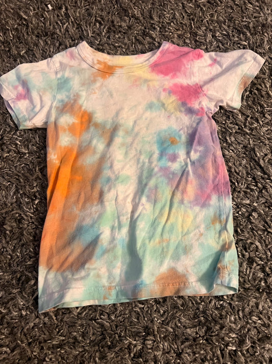Girl’s Tie Dye Shirt, Kids 5/5T