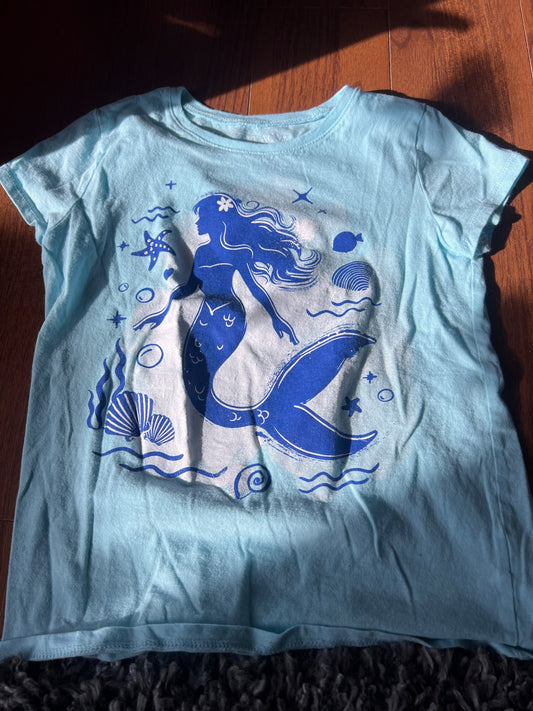 Girl’s Mermaid T-Shirt, Kids 7