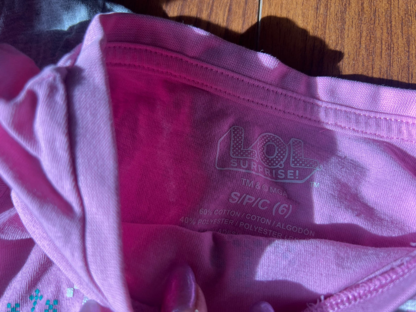 Girl’s Mixed Bundle L.O.L. Shirts, Kids 6/6X