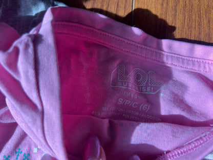 Girl’s Mixed Bundle L.O.L. Shirts, Kids 6/6X