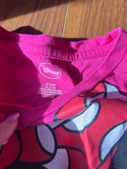 Girl’s Minnie Mouse Crop Top , Kids 7
