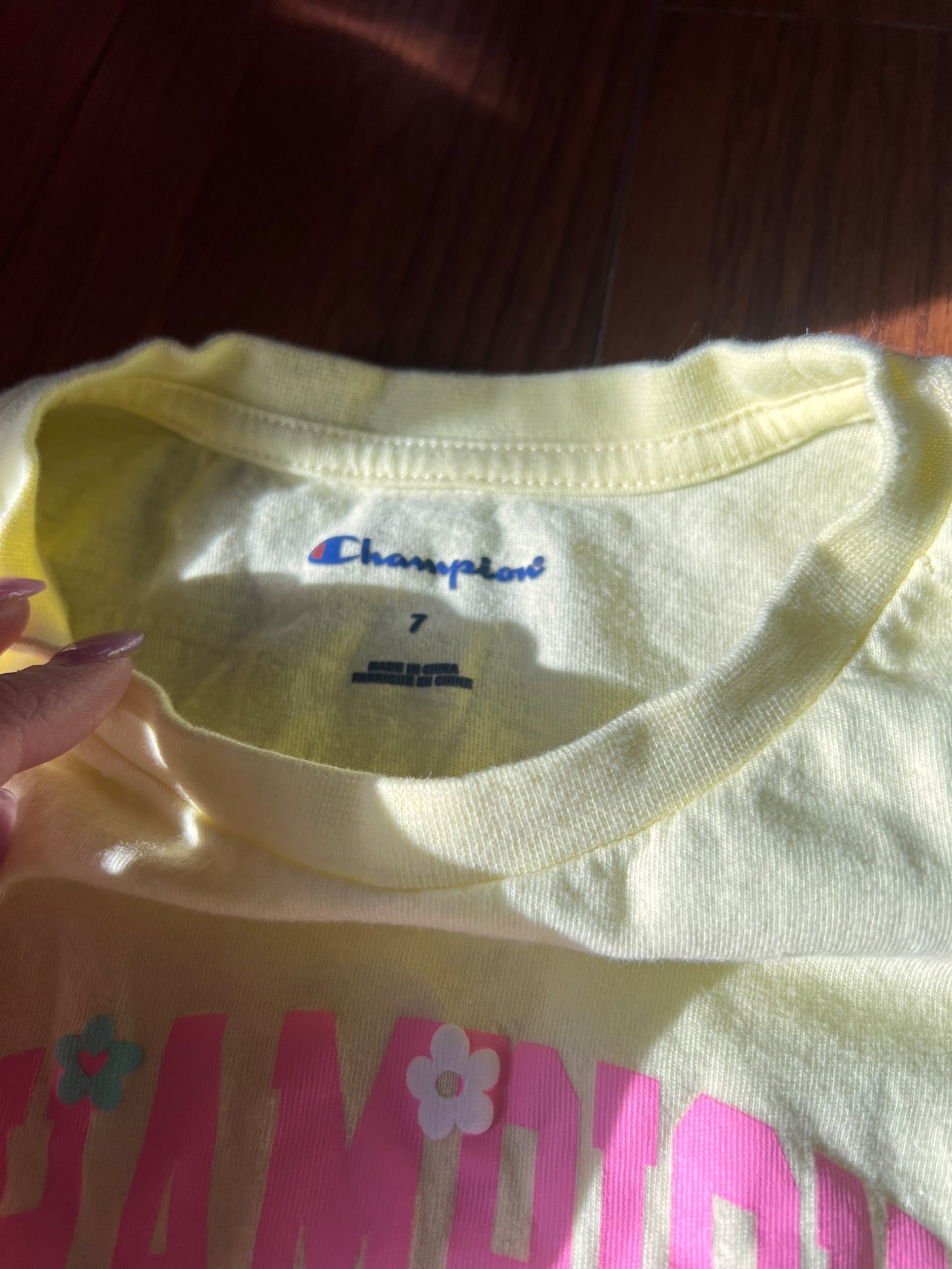 Girl’s NWOT Champion Kids T-Shirt, Kids 7