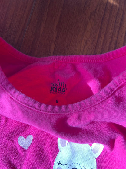 Girl’s Mixed Bundle Pink/Navy Blue Long Sleeved Shirts, Kids 6/6X