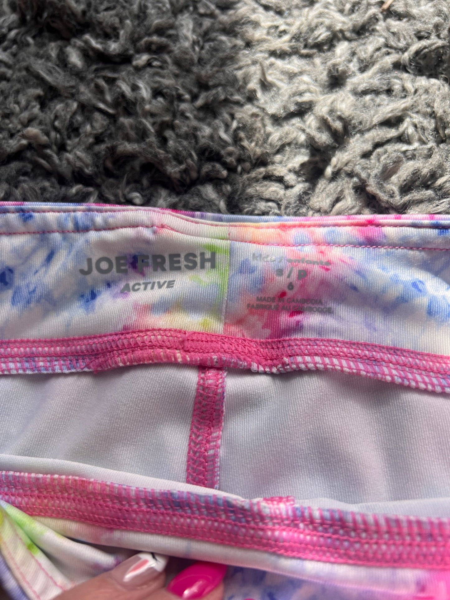 Girl’s Mixed Bundle Athletic Leggings, Kids 6/6X