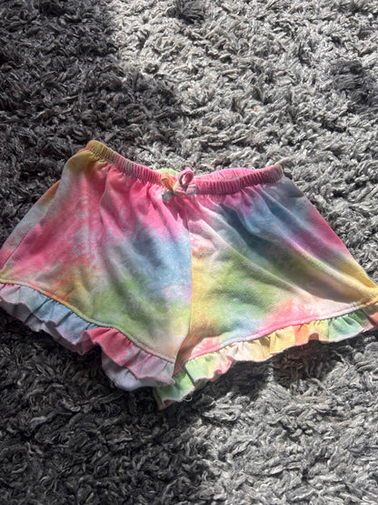 Girl’s Multi Coloured Shorts, Kids 6/6X