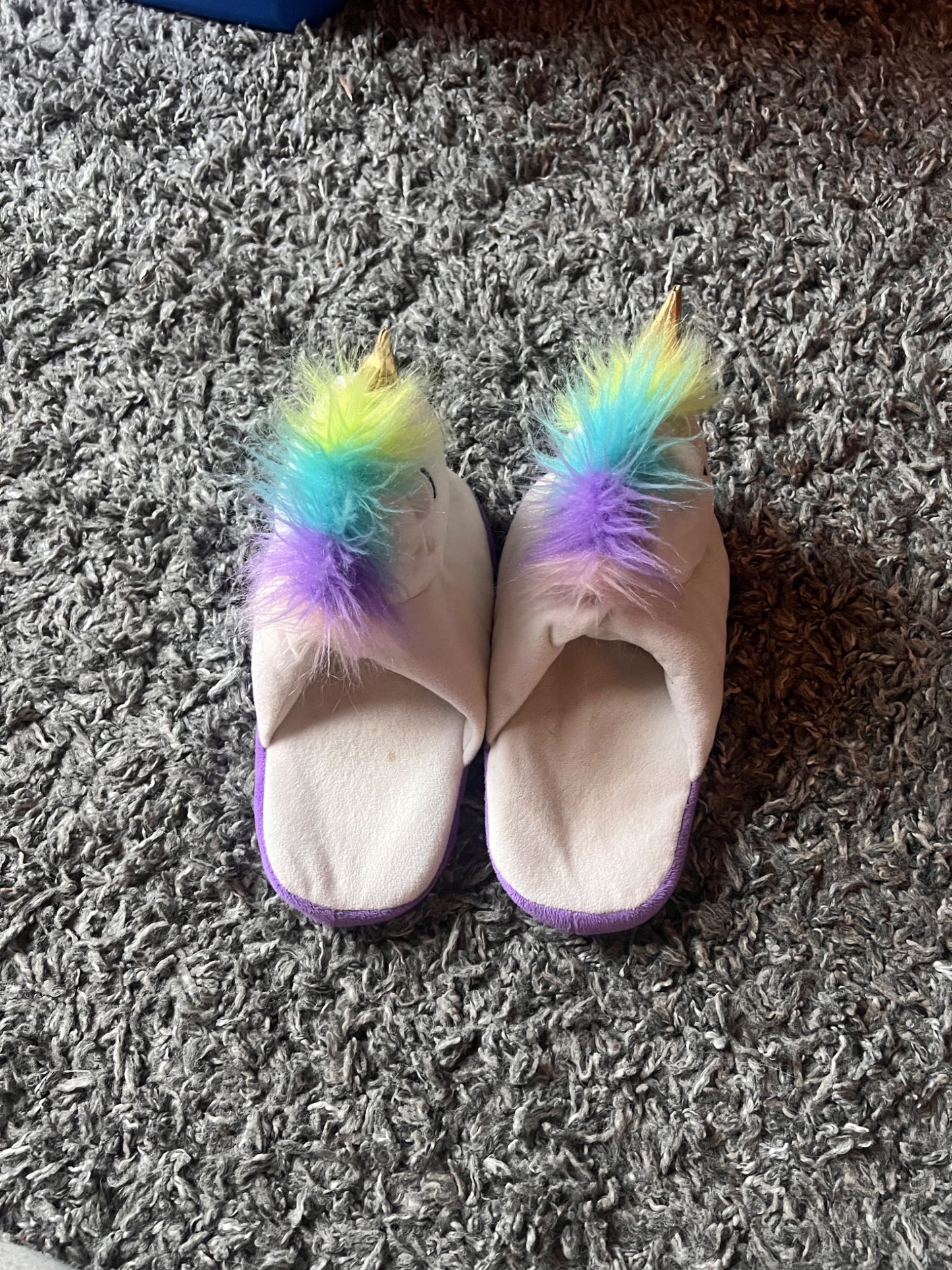 Unicorn Slippers, Shoes 12 (Toddler:2-4yr)