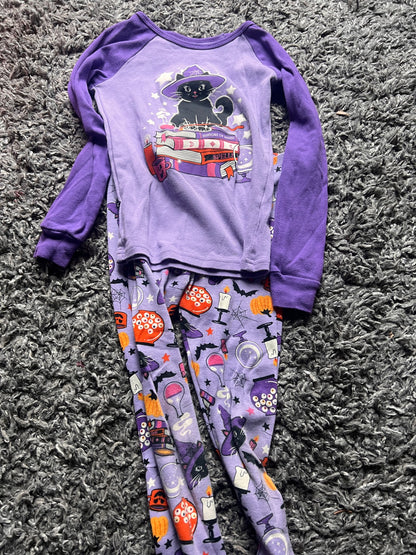 Girl’s Halloween Pajamas, Kids 6/6X