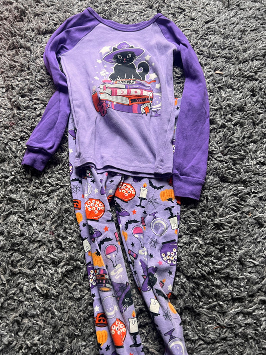 Girl’s Halloween Pajamas, Kids 6/6X