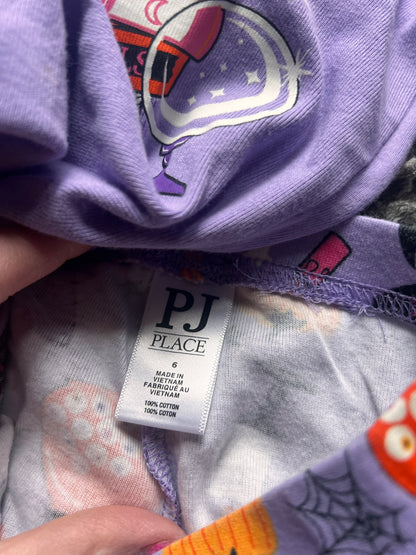 Girl’s Halloween Pajamas, Kids 6/6X