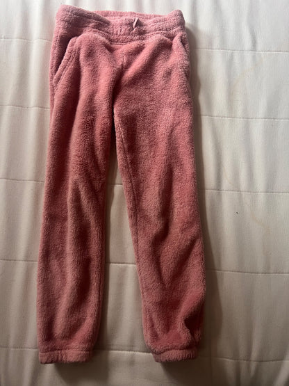 Girl’s Pink Old Navy Fleece Sweatpants, Kids 6/6X