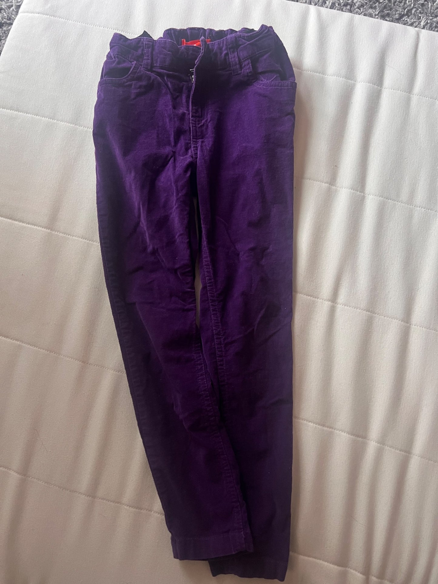 Girl’s Mixed Bundle Purple Corduroy Pants, Kids 7