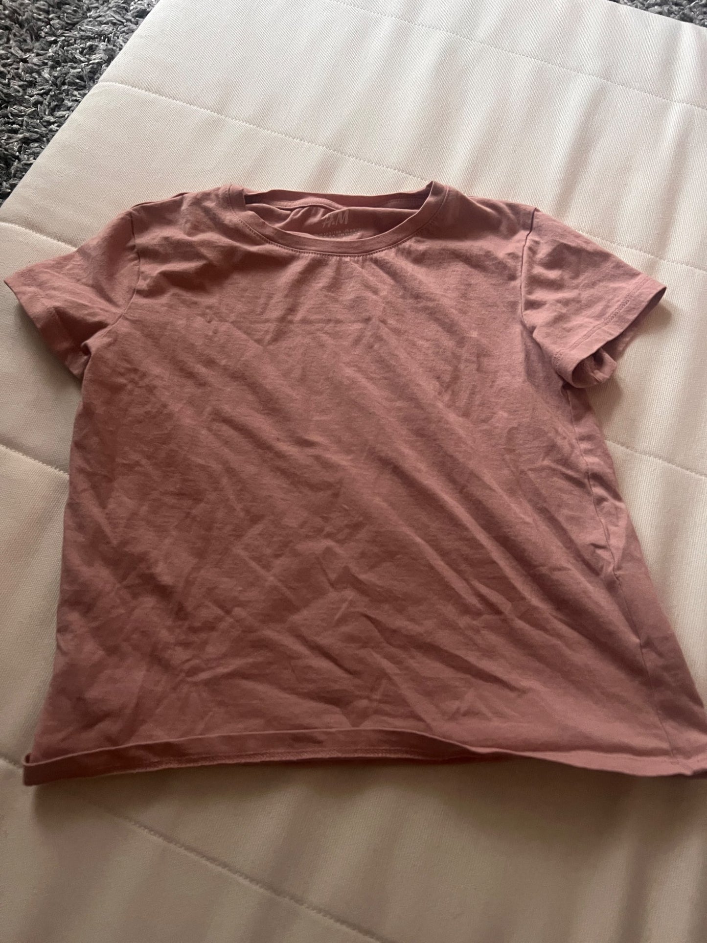 Girl’s H&M Pink T-shirt, Kids 6/6X