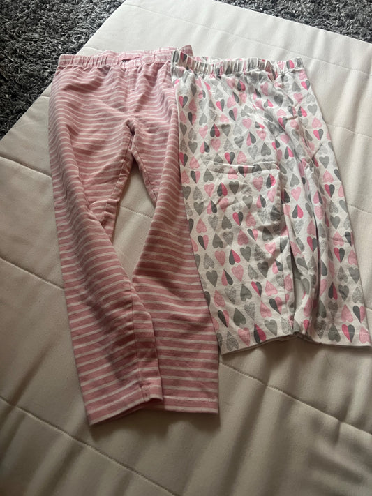Girl’s Pekkle Brand Pajama Pants Set, Kids 8