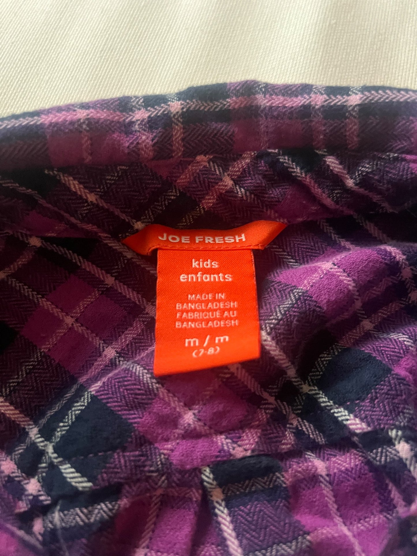 Girl’s Mixed Bundle Plaid Shirts, Kids 7