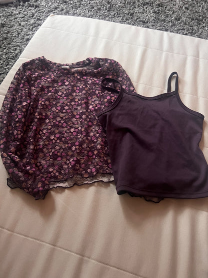 NWOT Girl’s Lace Long Sleeved Top , Kids 6/6X