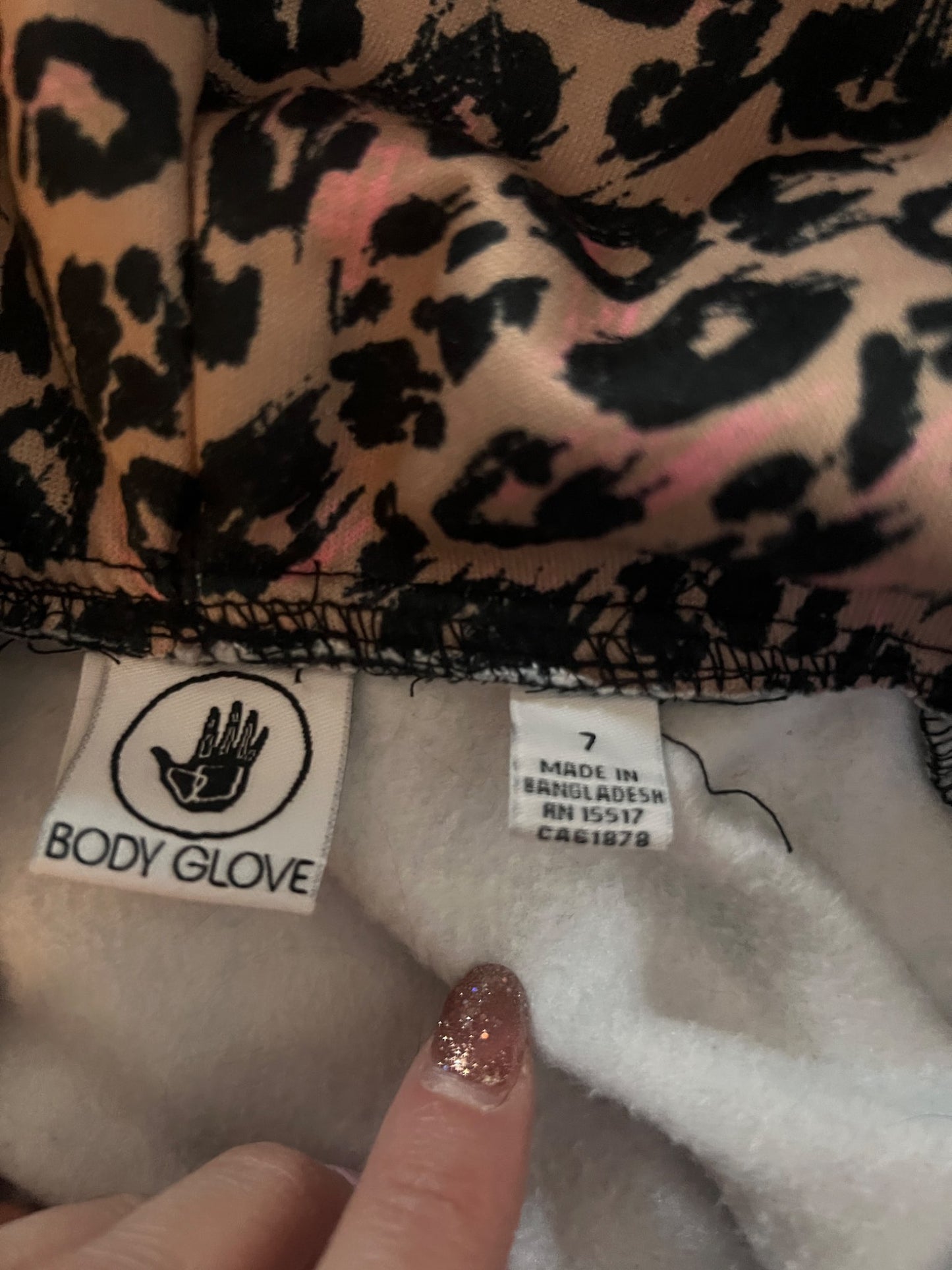 Girl’s Body Glove Sweatset , Kids 7