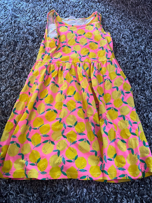 Girl’s Lemon Dress, Kids 6/6X