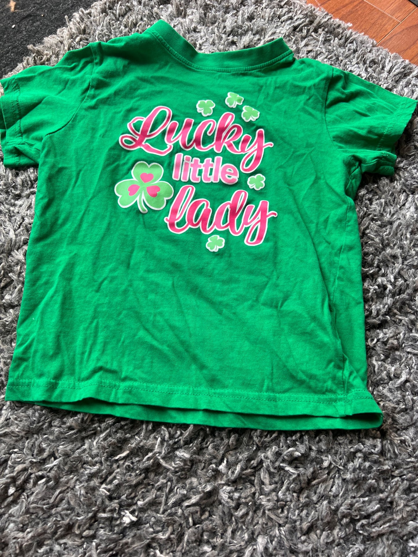 Girl’s Lucky Shirt, Kids 5/5T