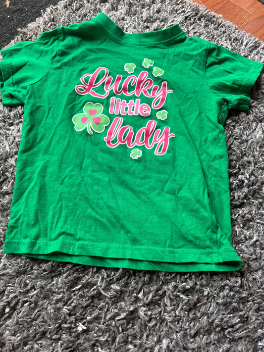 Girl’s Lucky Shirt, Kids 5/5T