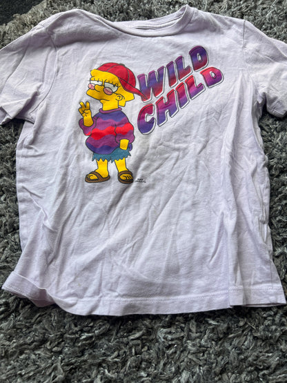 Girl’s Wild Child T Shirt, Kids 6/6X