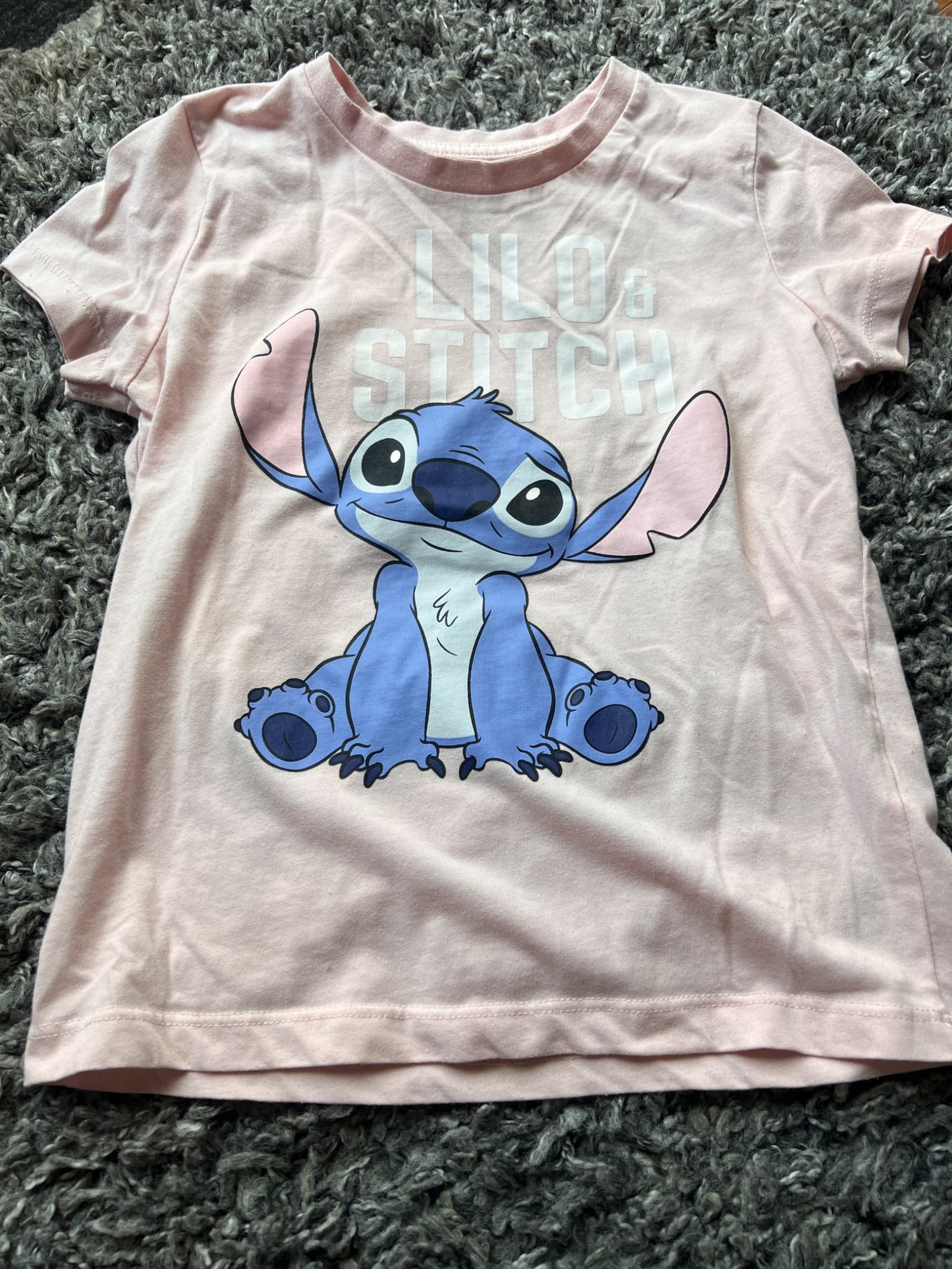 Girl’s Disney Stitch T Shirt, Kids 6/6X