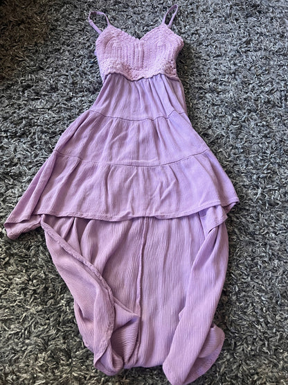 Girl’s Purple Dress , Kids 6/6X