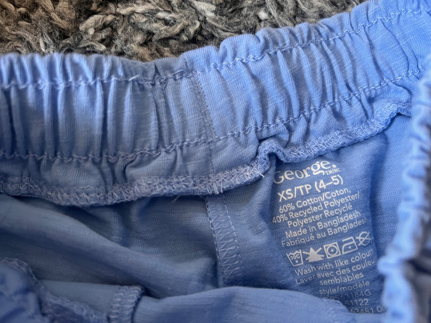 Girl’s Mixed Bundle Blue/Unicorn Shorts, Kids 5/5T