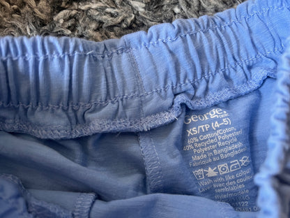 Girl’s Mixed Bundle Blue/Unicorn Shorts, Kids 5/5T