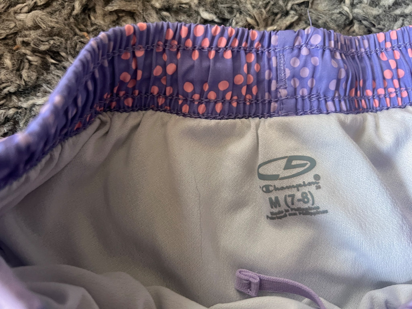 Girl’s Champion Athletic Shorts, Kids 7