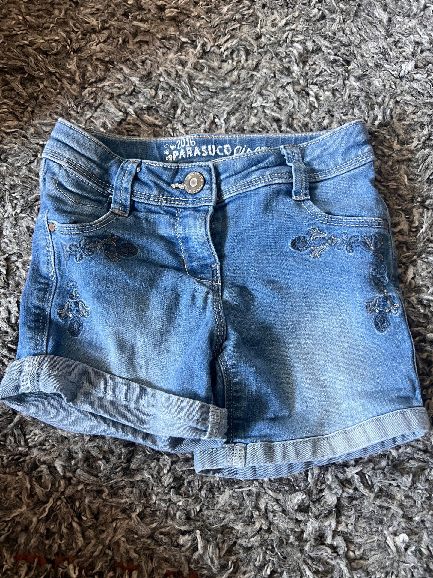 Girl’s Parasuco Jean Shorts, Kids 6/6X