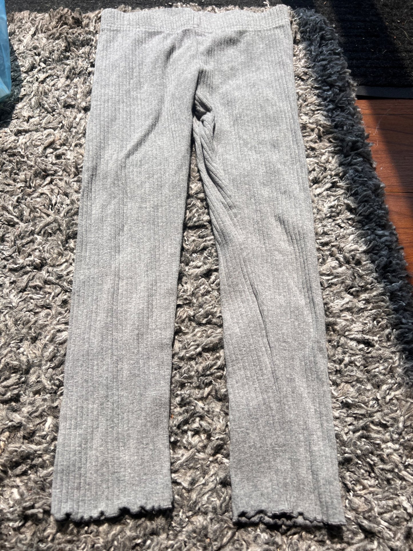 Mixed Bundle of Girl’s Grey/Black Leggings, Kids 7
