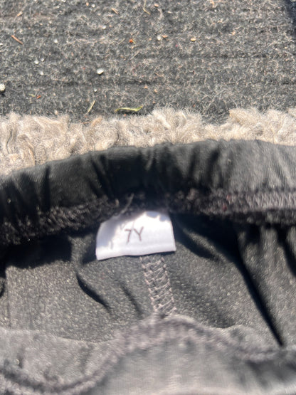Girl’s NWOT Black Athletic Leggings, Kids 7