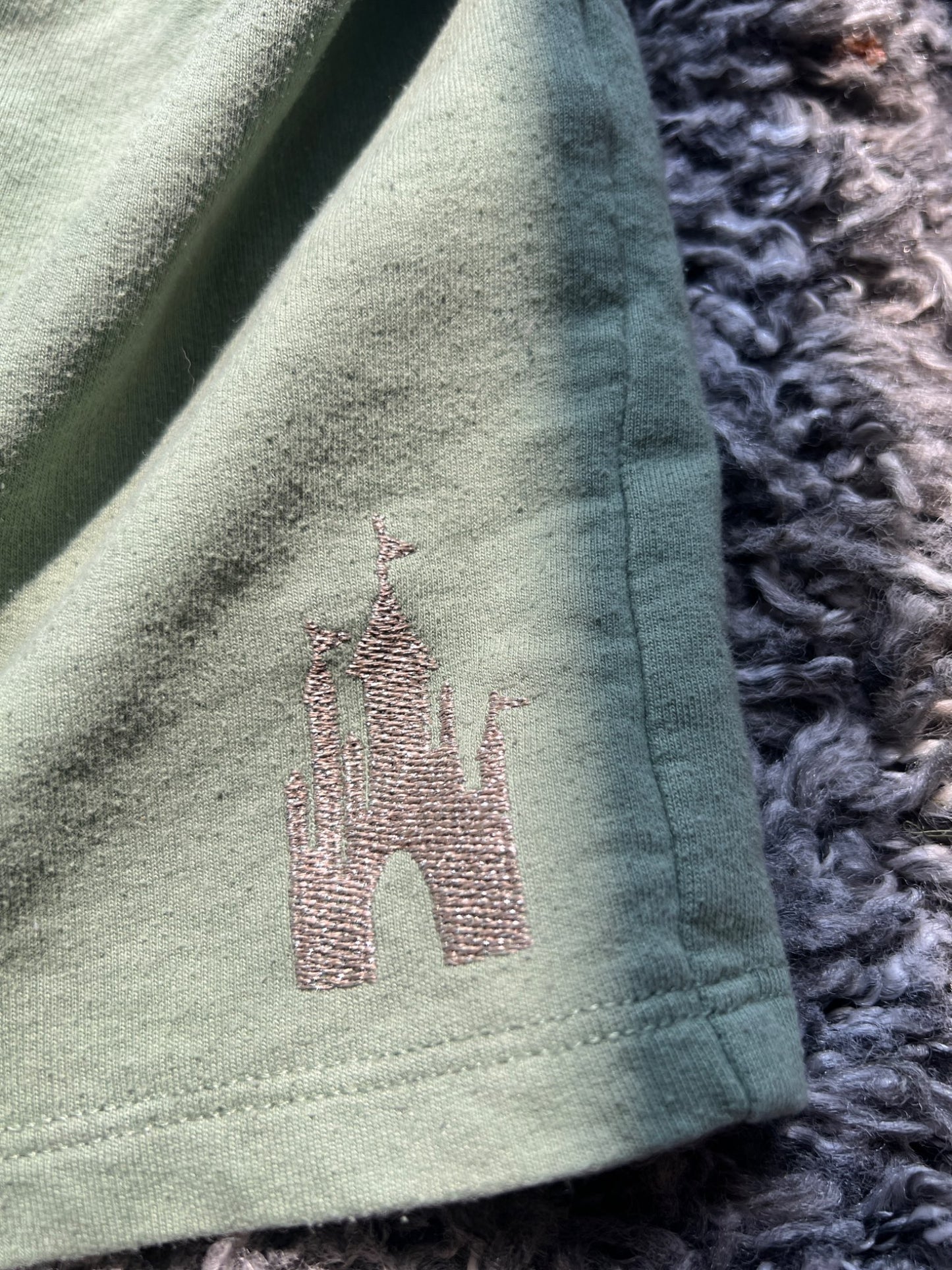 Girl’s Disney Castle Shorts, Kids 5/5T