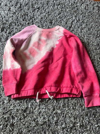 Girl’s Reebok Tie Dye Sweater, Kids 7