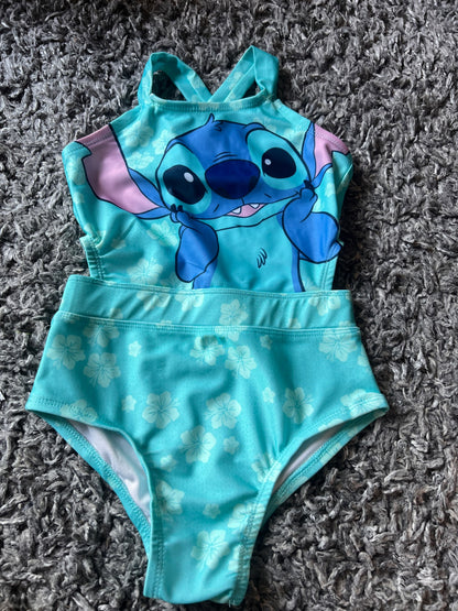 Girl’s NWOT Disney Stitch Swimsuit, Kids 6/6X