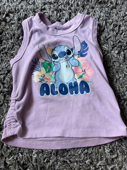 Girl’s Disney Stitch Tank Top , Kids 7