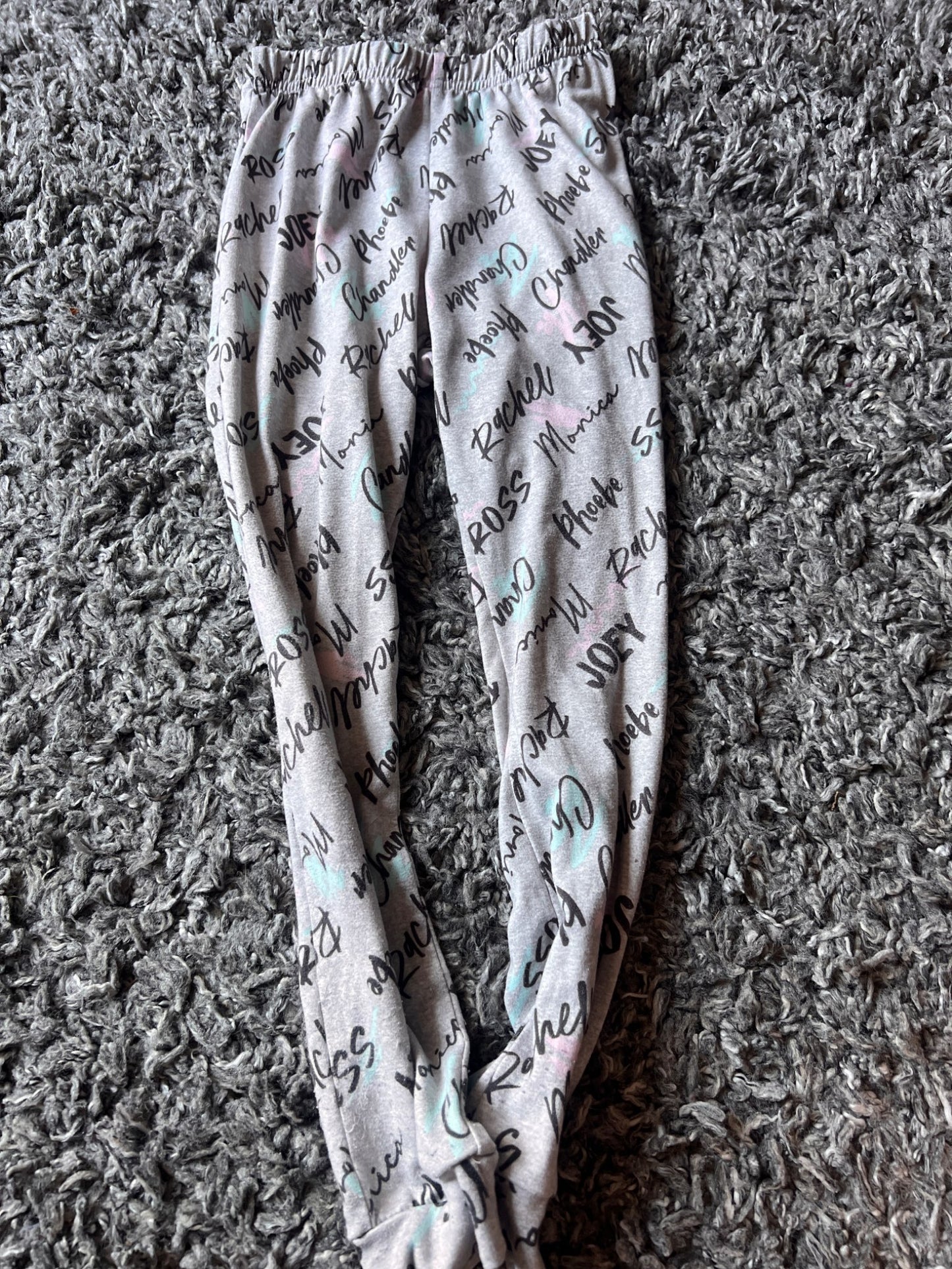 Girl’s Friends Pajama Pants , Kids 6/6X