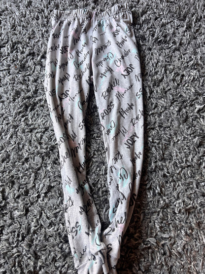 Girl’s Friends Pajama Pants , Kids 6/6X