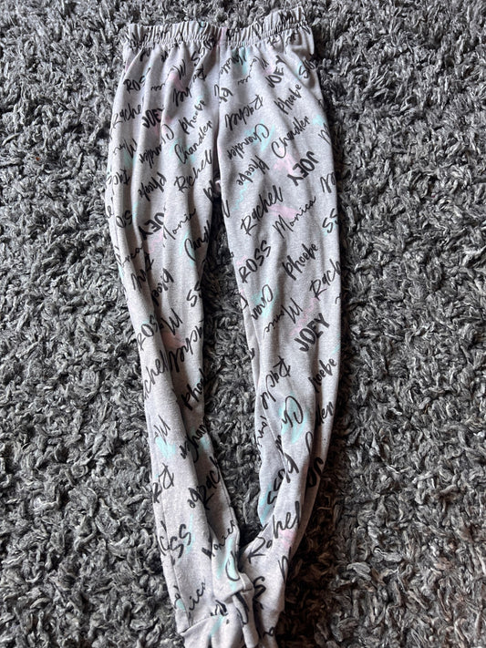 Girl’s Friends Pajama Pants , Kids 6/6X