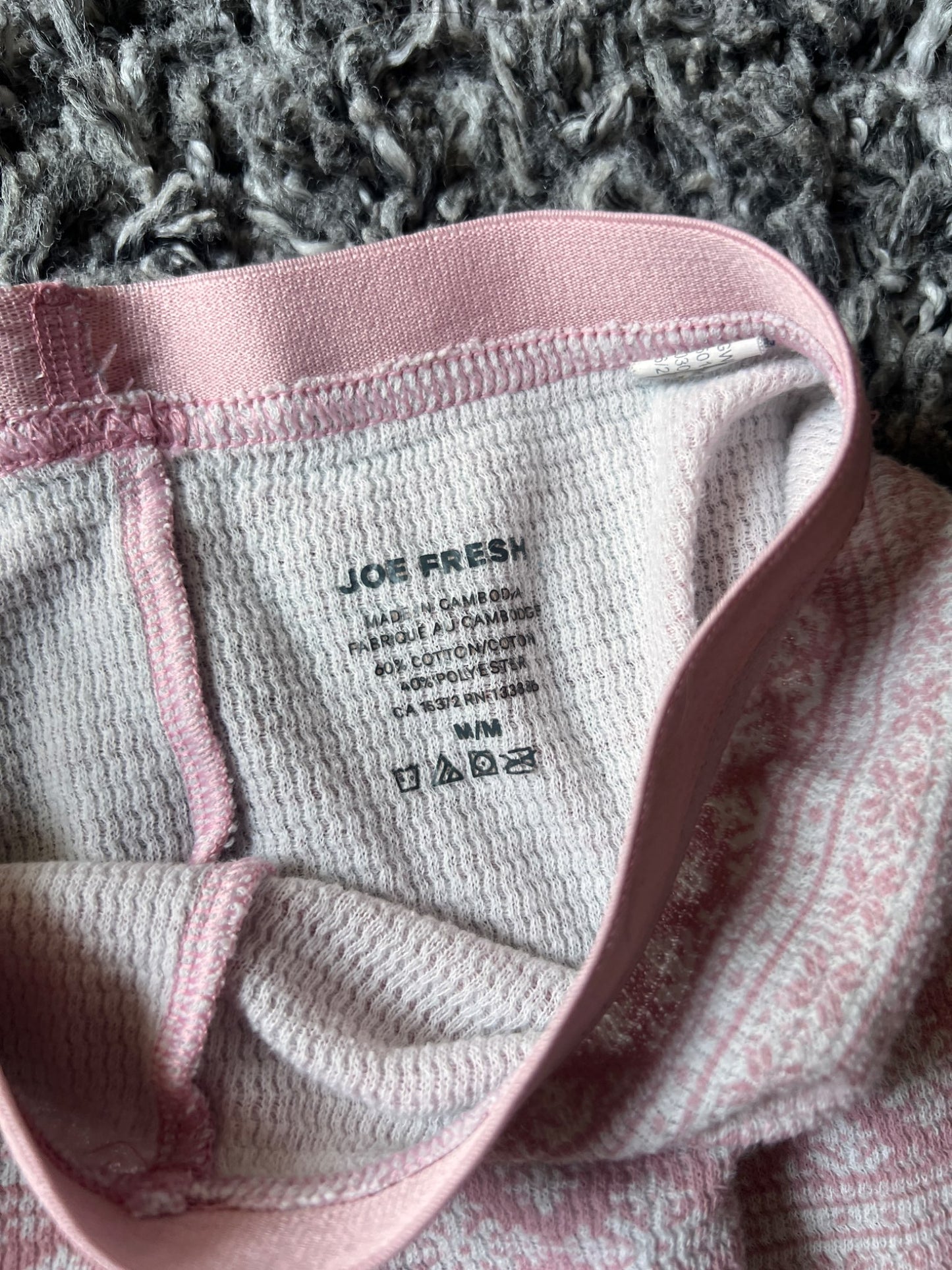 Girl’s Joe Fresh Pink Pajama Pants , Kids 6/6X