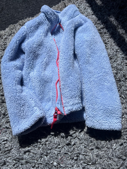 Girl’s Mountain Wearhouse Fuzzy Zip Up Sweater, Kids 5/5T