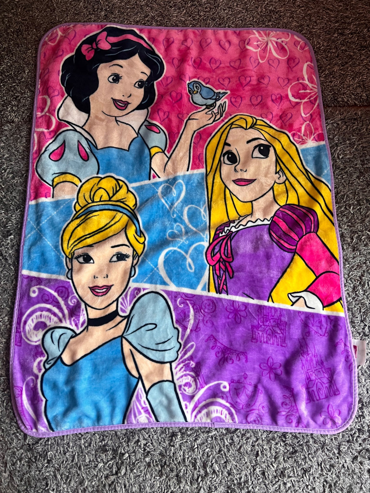 Girl’s Disney Fleece Throw Blanket