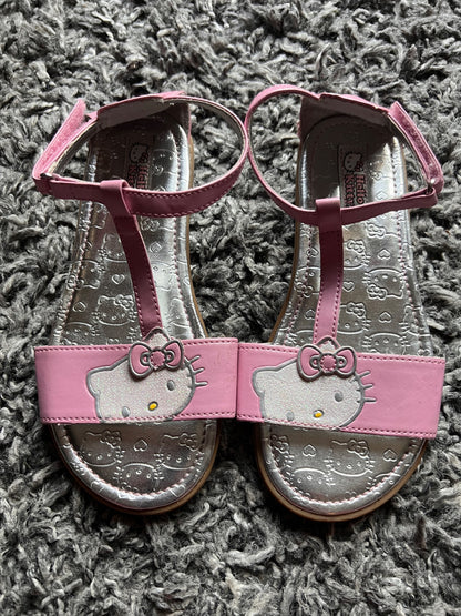 Girl’s Hello Kitty Sandals, Shoes 13 (Kids:4-8yr)